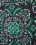 Camp Collar Bandana Print Short Sleeve Shirt, Black, swatch